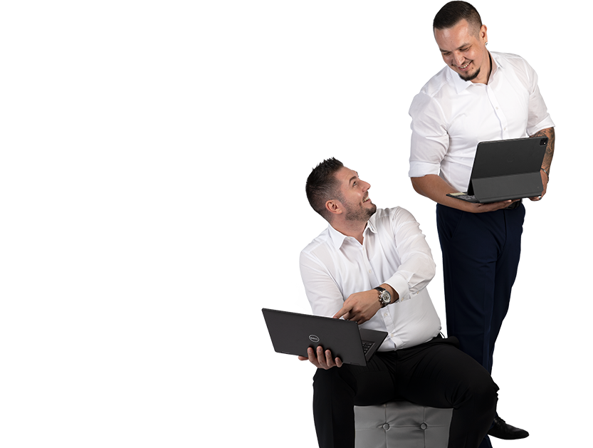 Michael und Robert Karsten von MR Jobfinder